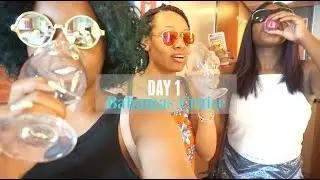 BAHAMAS CRUISE DAY 1 | i should've never drank that drink