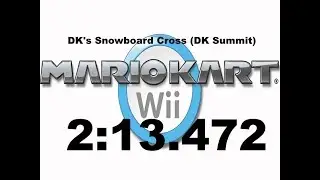 Mario Kart Wii - DK's Snowboard Cross - 2:13.472