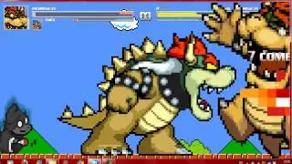Mugen Bowser and Kamek vs Hyper Neo Kamek and Bowser
