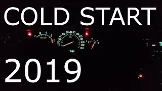 Buick Park Avenue Cold Start and -10° Jump Start, Winter 2019