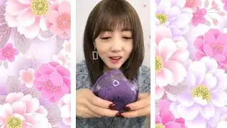 Ice ASMR Разноцветное замороженное молоко ЗВУКИ ЛЕДЯНОЙ ЕСТЬ ASMR #1
