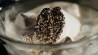Просто процесс приготовления кофе...с маршмеллоу
