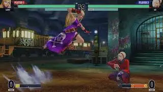 B.JENET VS ASH CRIMSON -THE KING OF FIGHTERS XV
