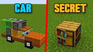 7 Best & Easy REDSTONE Builds In Minecraft || Minecraft Builds Tutorial ||