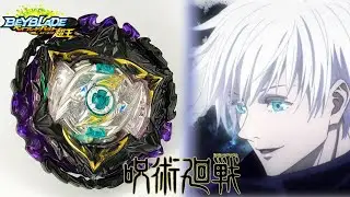 Gojo Saturo [Jujutsu Kaisen] Beyblade Burst Sparking Combo