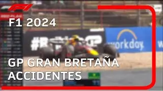 F1 2024 | GP Gran Bretaña CRASHES (Re-Subido)