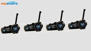 How to Use FX8 PRO Intercom for 4 Person Quick Pairing