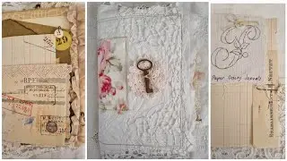 Shabby Chic Junk Journal # 2 | Grungy | Flip Through
