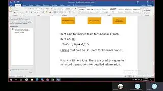 13 . D365 F & O Financial Dimensions & General Journal