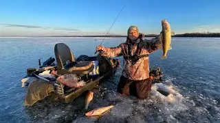 Red Lake Walleye Fishing! Early Ice 2023