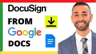 How to DocuSign documents via Google Docs (ADD FIELDS AUTOMATICALLY!)