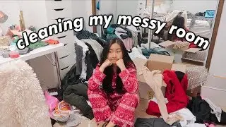 cleaning my room for the first time in a year | Vlogmas 2018 | JensLife