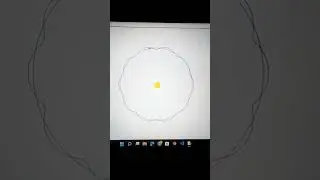How Earth and moon rotate around the Sun with the help of turtle programming. #python #shorts