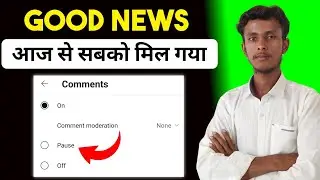 Pause Comments | YouTube Pause Comments | How To Pause Comments On YouTube | Pause comments shorts