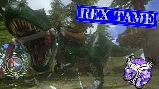 FINALLY TAMING A REX | Redwoods Hardcore EP26 | ARK Survival Evolved Mobile