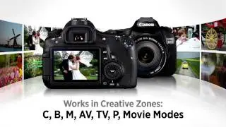 Canon EOS 60D Tutorial - In Camera RAW Processing 11/14