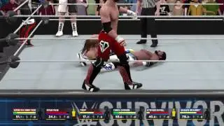 WWE 2k17 Team Troy vs Team Chris Chosen