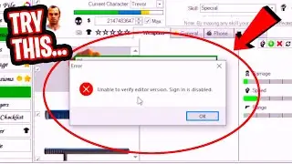 TRY THIS TO FIX GTA SAVE EDITOR SIGN IN ERROR 3.5