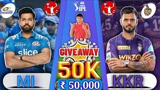 MI vs KKR dream11 predictions | MI vs KKR Today match prediction | 50K Free giveaway