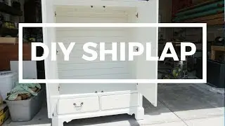How to make your own Shiplap for a fraction of the cost
