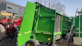 Пресс подборщик John Deere 550 N 2457