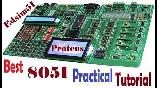 8051 Projects in C: Digital Clock by using Timer