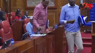 DRAMA AS SIFUNA AND ONYONKA WALK OUT OF SENATE AS SENATORS DENIED SAKAJA TO ANSWER THEIR QUESTIONS!