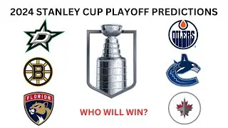 2024 NHL Stanley Cup Playoff Predictions