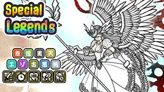 Battle Cats | Holy Valkyrie Talents | New Special Legends Talents 14.2 (Review)