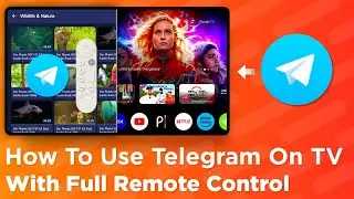 How To Use Telegram on TV with Full Remote Control