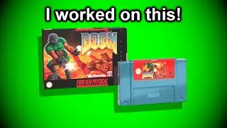 I WORKED on the NEW version of SNES DOOM! - Quakecon 2024 / Limited Run Games