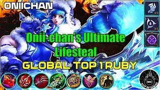 ULTIMATE LIFESTEAL Edelweiss Ruby Skin By Global Top 1 Ruby Oniichan ~ Mobile Legends S14 MLBB
