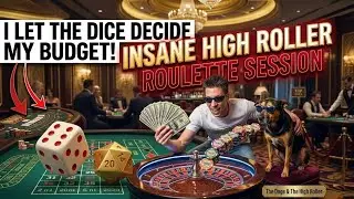 Letting Dice Choose My Roulette Bets! (High Roller Strategy)