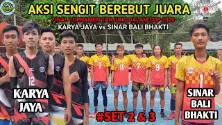 Bintang muda Hantam Tarkam Tanjung Dalam || Pertandingan Set Ke 2 dan Ke 3