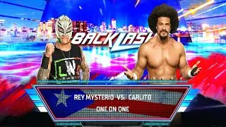 Rey Mysterio vs Carlito||WWE2K24 Dream Matches