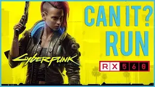 Cyberpunk 2077 | First Gameplay | Core I5 3570 + RX 560 4GB | Settings | 2021