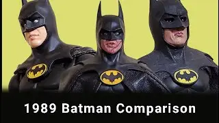 1989 Batman Comparison - Figuarts, Mezco Toyz & Neca Toys