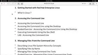 Let's learn RHCSA course in tamil topic-accessing command line (GUI&Keyboard shorcut method) CENTOS8