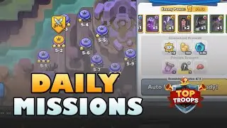 Doing Daily Missions - Top Troops: Adventure RPG