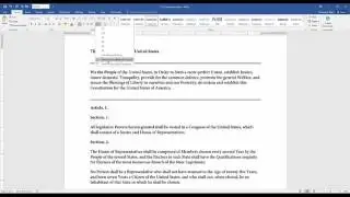 Adding and Removing Spaces Before or After a Paragraph in Word 2016 for PC
