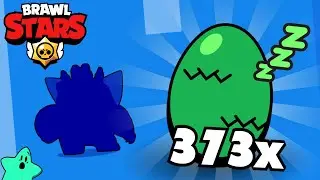 I opened 373 Monster Eggs in Brawl Stars to test my luck!
