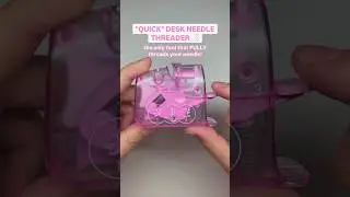 Clover's NEW "Quick" Desk Needle Threader 🪡
