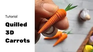 Can I make a 3D carrot with Paper Quilling