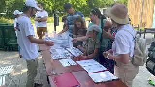 Экологи парка Яуза провели акцию по сбору вторсырья ♻️
