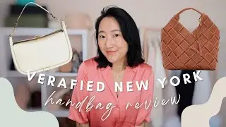 Verafied New York Handbags Review: Caramel Basket Bag & Coconut Shoulder Bag