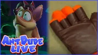 Playing Crash 4: It's About Time with Crash's Hands??? | AntDude Live