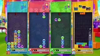Puyo Puyo Tetris 2 Versus Gameplay