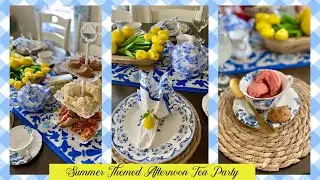 Summer Themed Tea Party