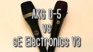 AKG D-5 vs sE Electronics V3 | Comparison by Petros Antoniou