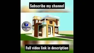 SKETCHUP IT | House design | Exterior Design | Sketchup tutorial | Sketchup Pro 2022 |Short 